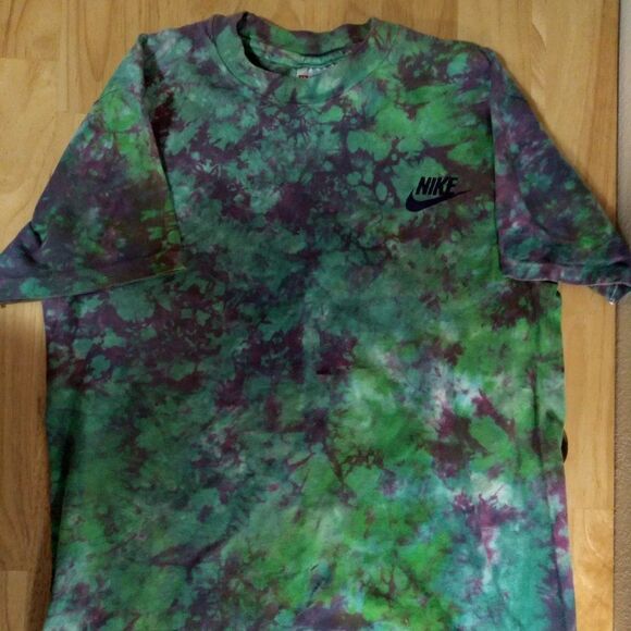 Vintage Custom Logo Tie Dye T-Shirt - Picture 1 of 7